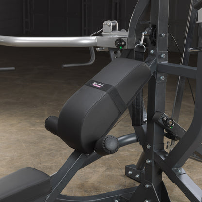 Thick DuraFirm padding on Body-Solid SBL460P4 gym for durability and support