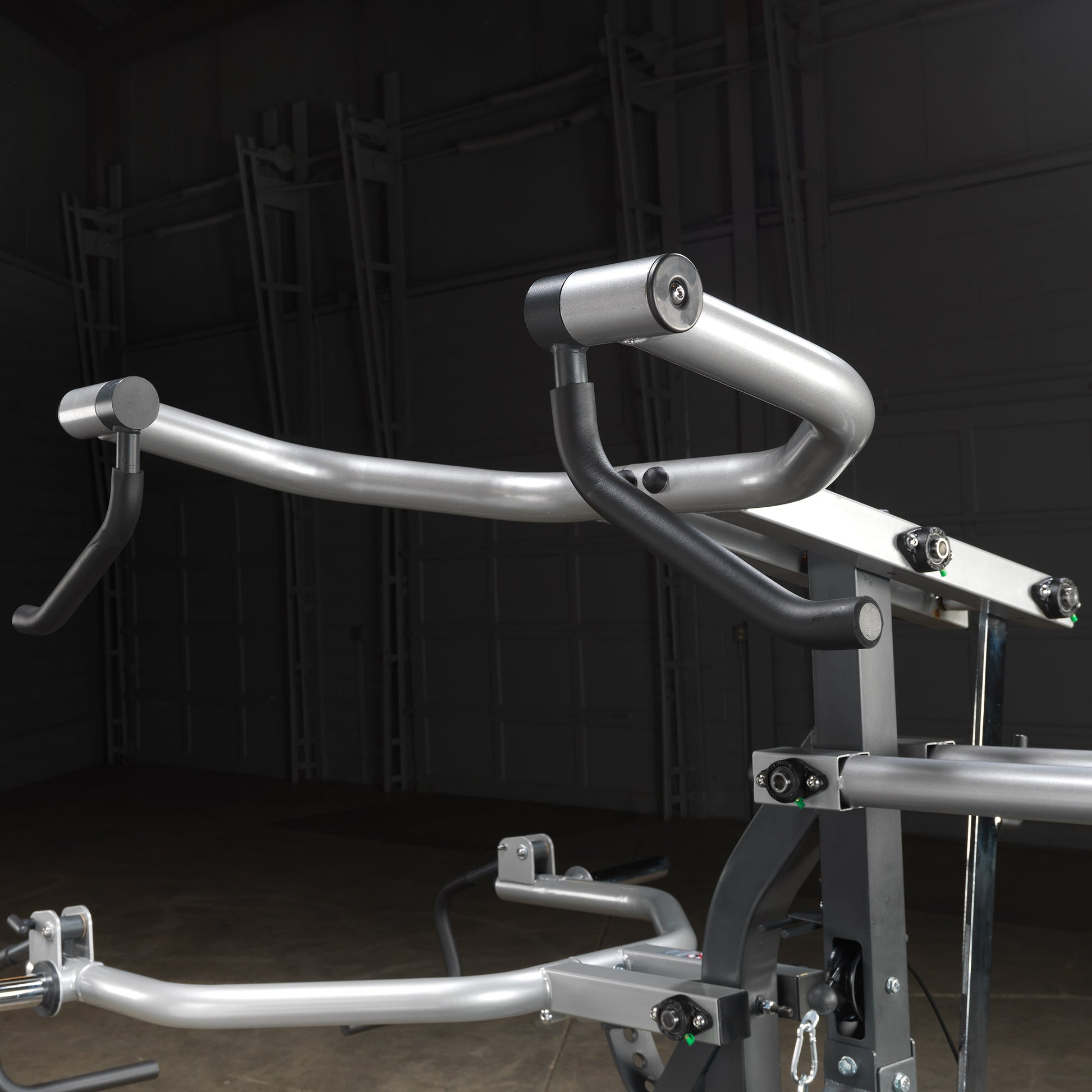 Body-Solid SBL460P4 lat pulldown and seated row station for back training