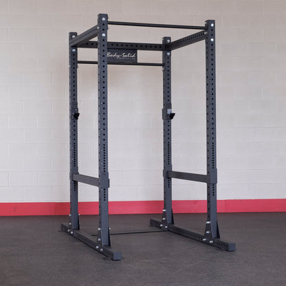 Body-Solid SPR1000 Power Rack setup in a home gym
