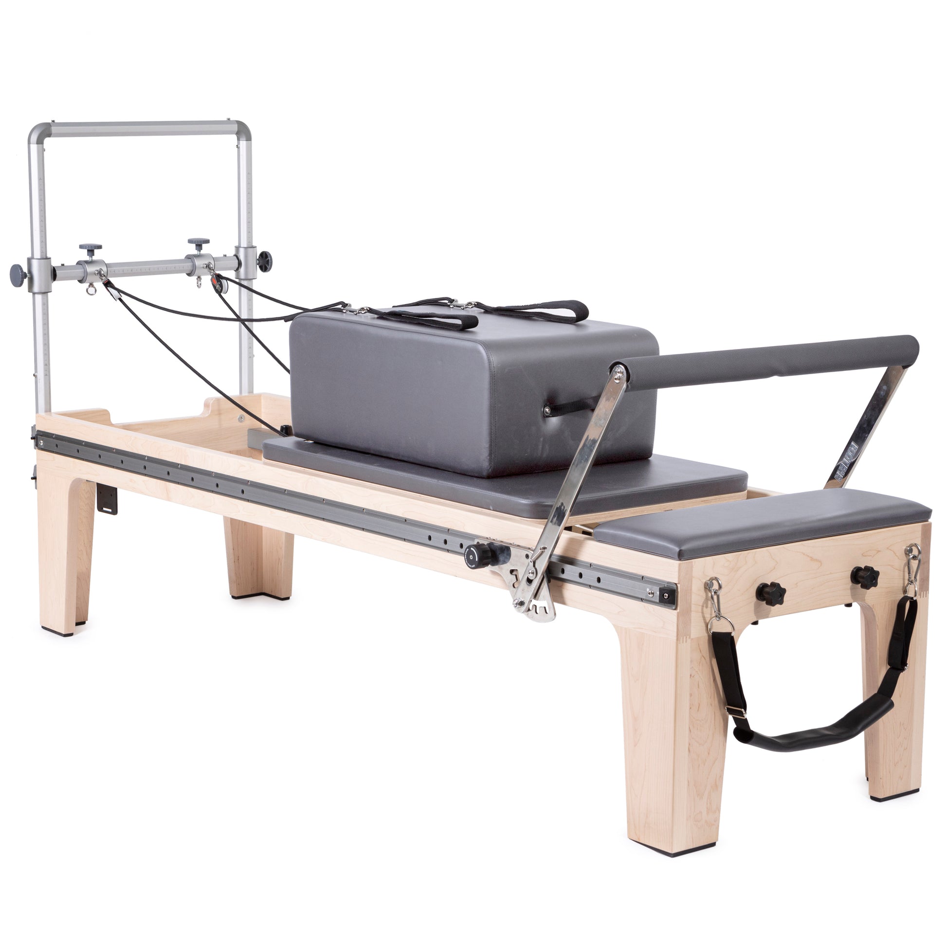 Full view of Elina Pilates Physio Reformer Master Instructor™ with Mini‑Tower with padded box