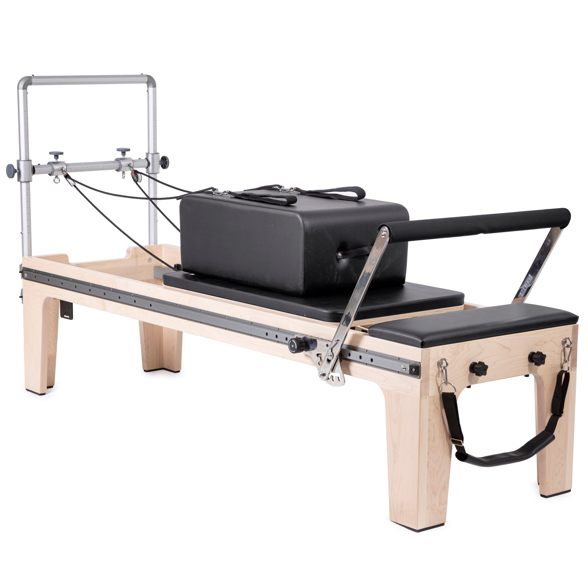 Full view of Elina Pilates Physio Reformer Master Instructor™ with Mini‑Tower with padded box