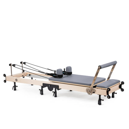 Elina Pilates Foldable Reformer showing full setup