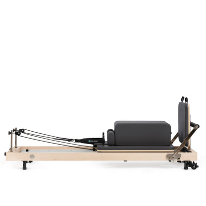 Elina Pilates Vertical Reformer with padded sitting box