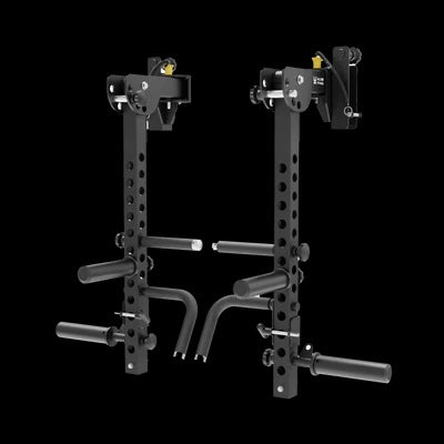 Major Fitness Lever Arms Attachment – Plate-Loaded Jammer Arms for Power Rack & Smith Machine, Adjustable Rack Lever Arms Strength Trainer