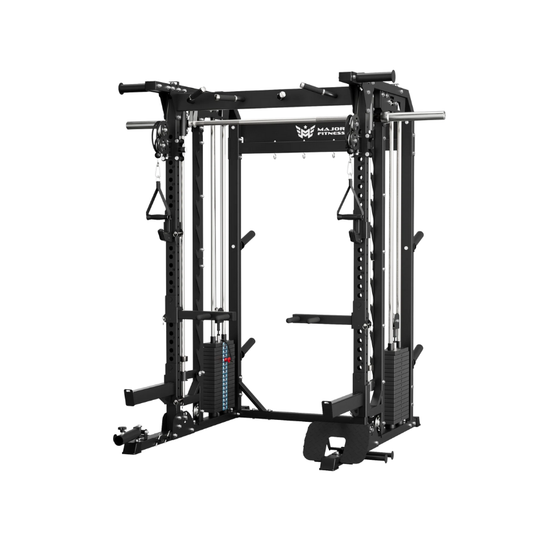 MAJOR FITNESS B52 All-in-One Home Gym Smith Machine (Tactical Black) Main View