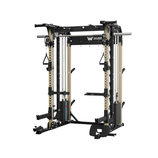 MAJOR FITNESS B52 All-in-One Home Gym Smith Machine (Recon Desert) Main View