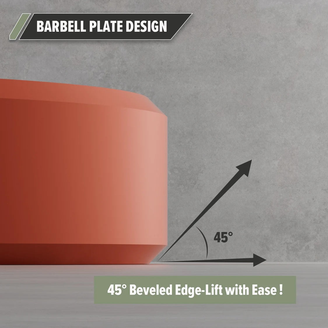 Major Fitness Color Grip Low Bounce Bumper Plates Olympic Weight Plates - 320LB Set (2 x 10LB, 2 x 25LB, 2 x 35LB, 4 x 45LB)