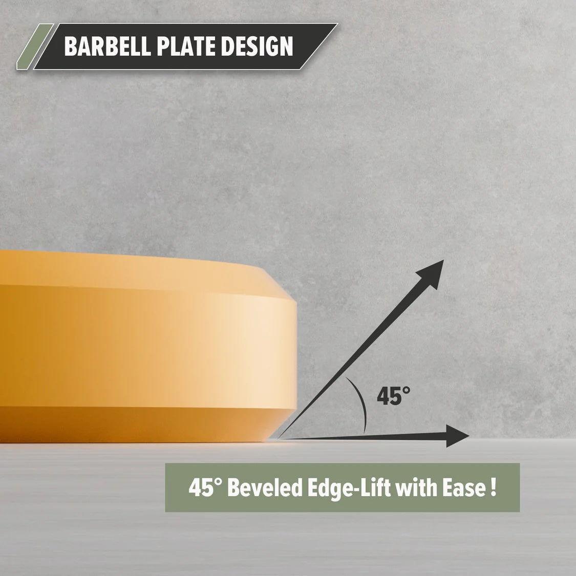 Major Fitness Color Grip Low Bounce Bumper Plates Olympic Weight Plates - 320LB Set (2 x 10LB, 2 x 25LB, 2 x 35LB, 4 x 45LB)