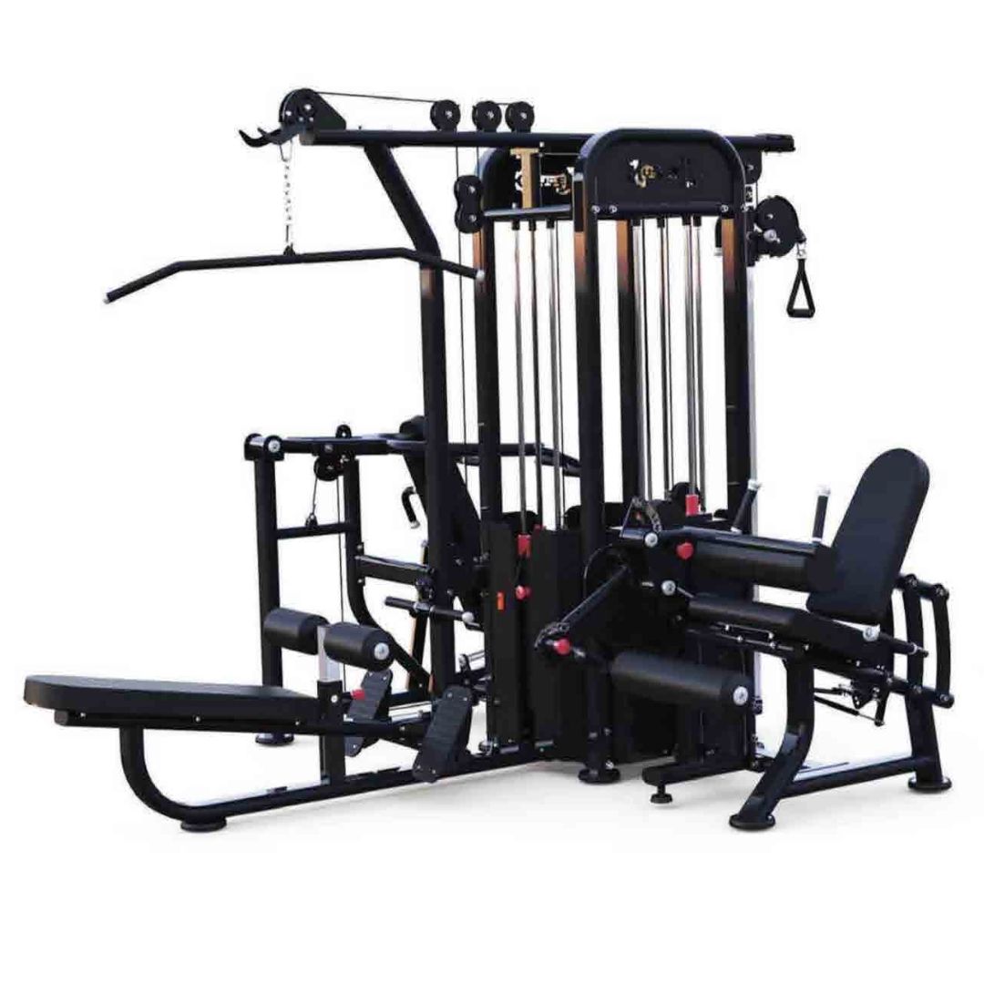 Muscle D 4‑Stack Megatron Compact Multi‑Gym front view