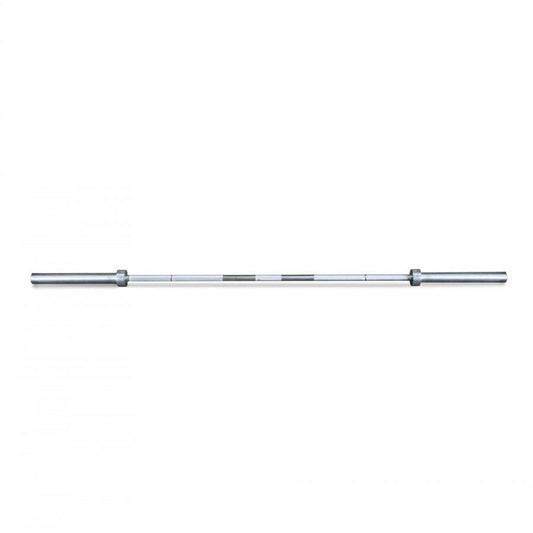 Muscle D 7' Hard Chrome Olympic Bar full view