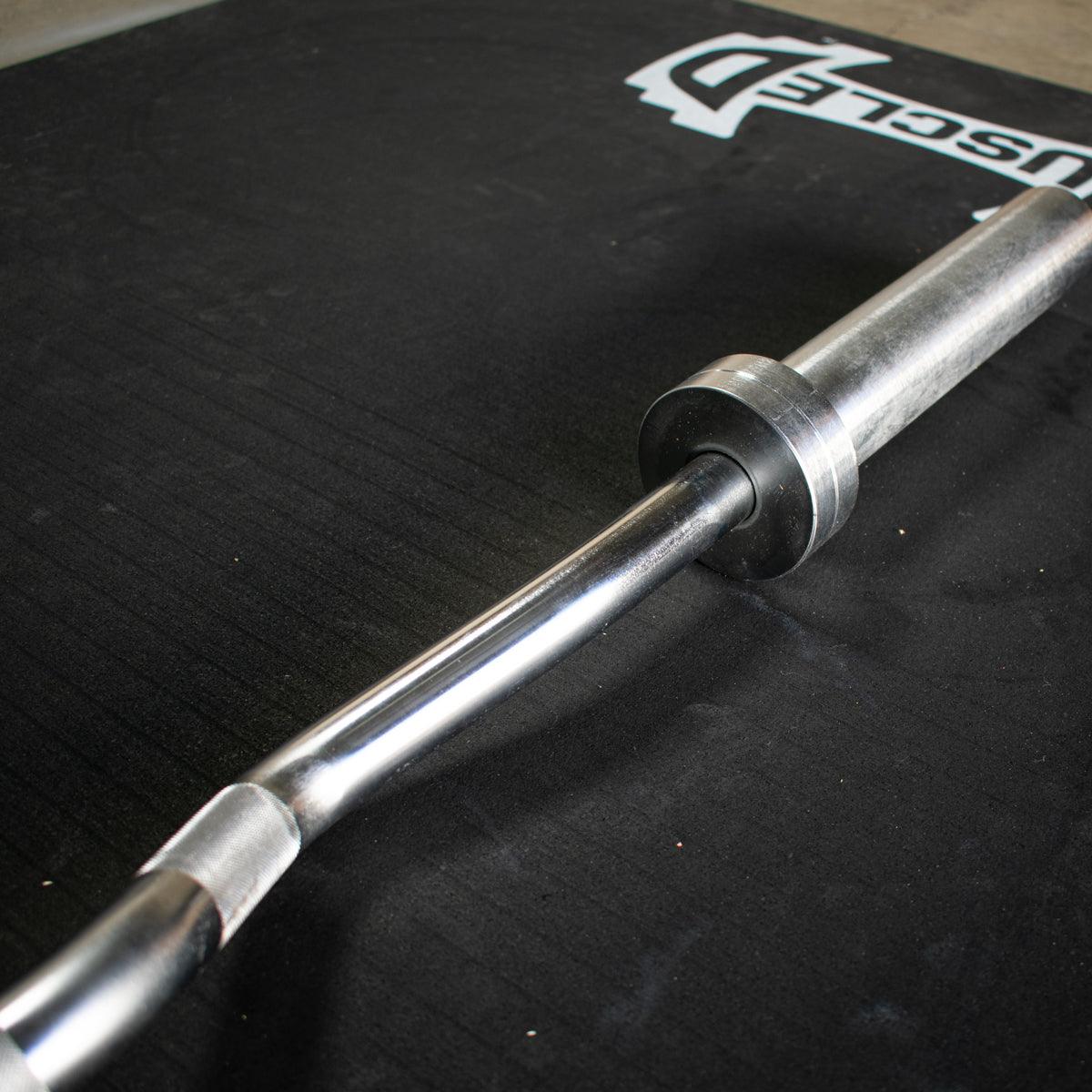 9″ loadable hard chrome sleeve with Olympic plate