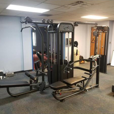 5‑Stack Megatron Compact Multi‑Gym side view