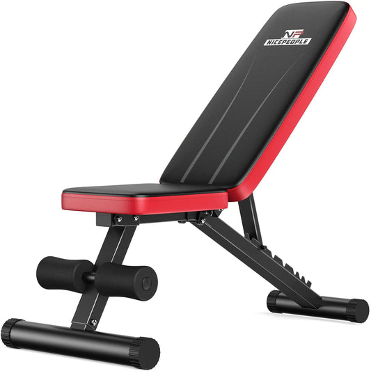 Front view of NICEPEOPLE Basic Weight Bench