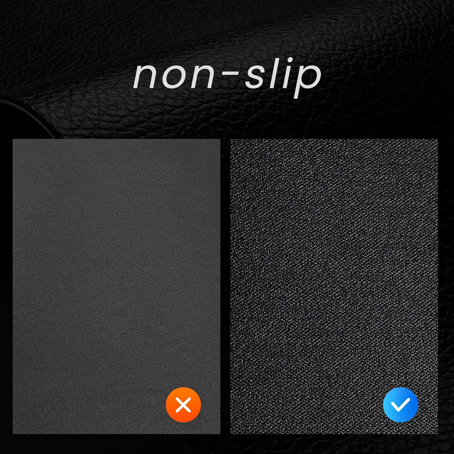 Topiom workout mat with non-slip surface