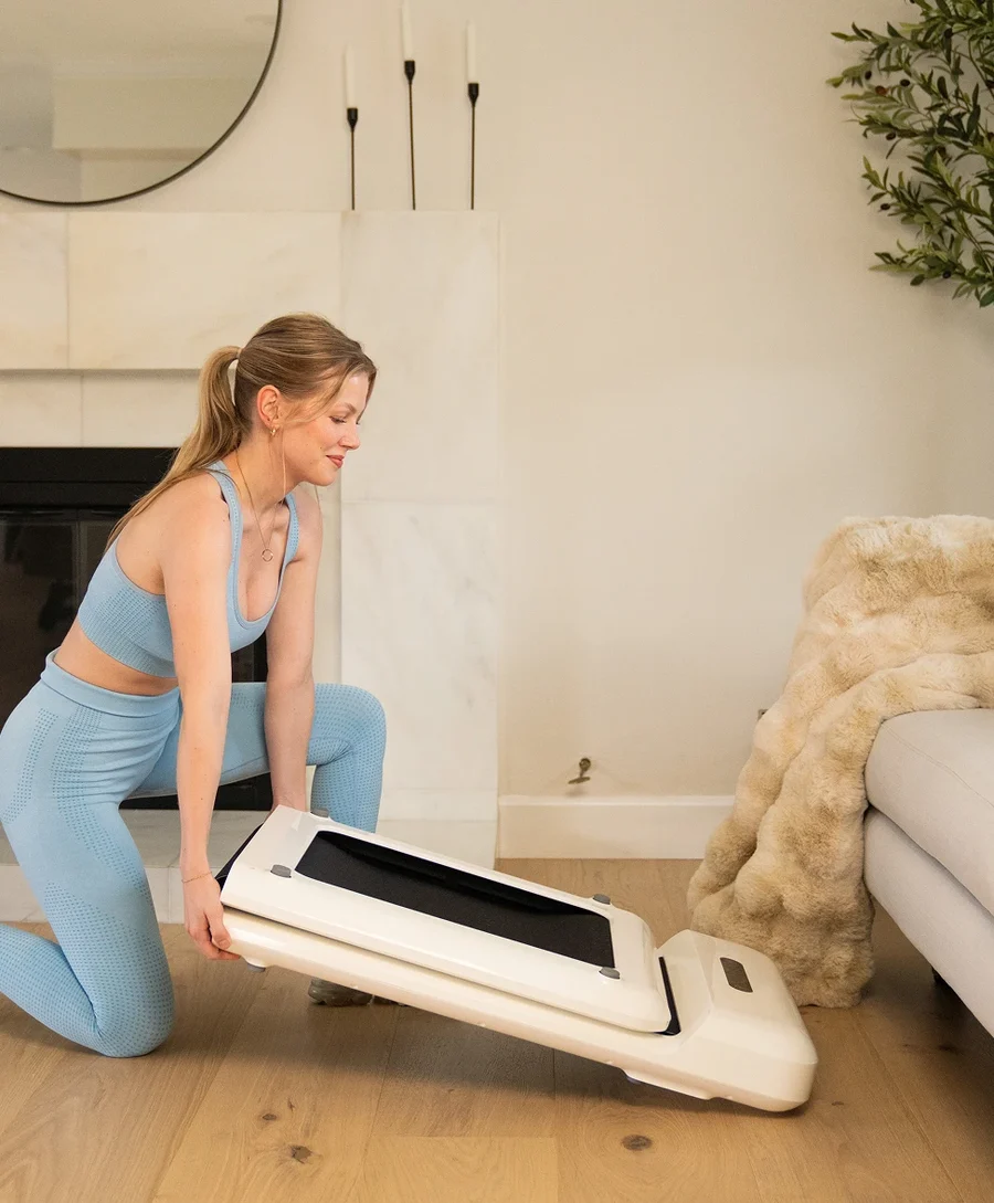 WalkingPad C2 Foldable Walking Treadmill - Under Desk Walking Pad, 3 HP Quiet Brushless Motor, Smart Speed Control, Home Office