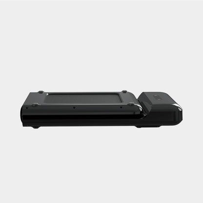 Side folded view of black WalkingPad C2 treadmill