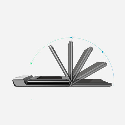 Folding technology of the WalkingPad P1 that allows space-saving storage.
