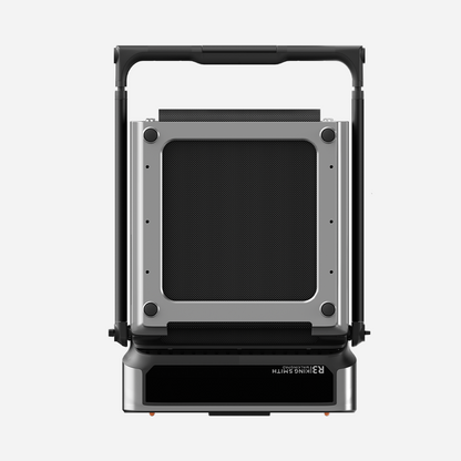 WalkingPad R3 Hybrid folded vertically for compact storage
