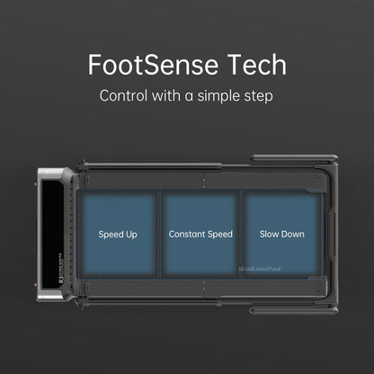 FootSense tech design used to control speed on the WalkingPad R3 Hybrid Plus