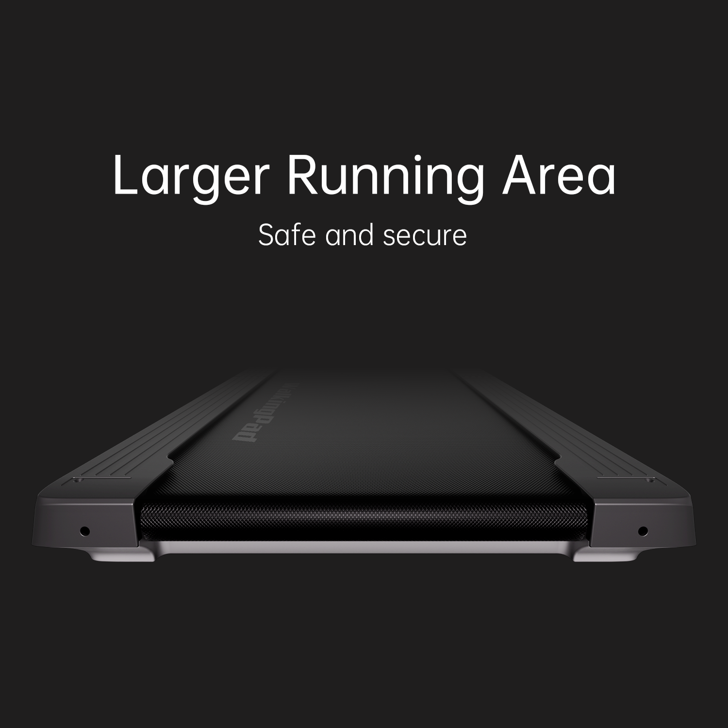 Quiet motor and multi-layer belt design of the WalkingPad R3 for smooth indoor walking and running