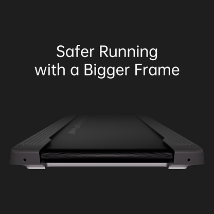 Four-layer EVA deck cushioning view beneath treadmill belt
