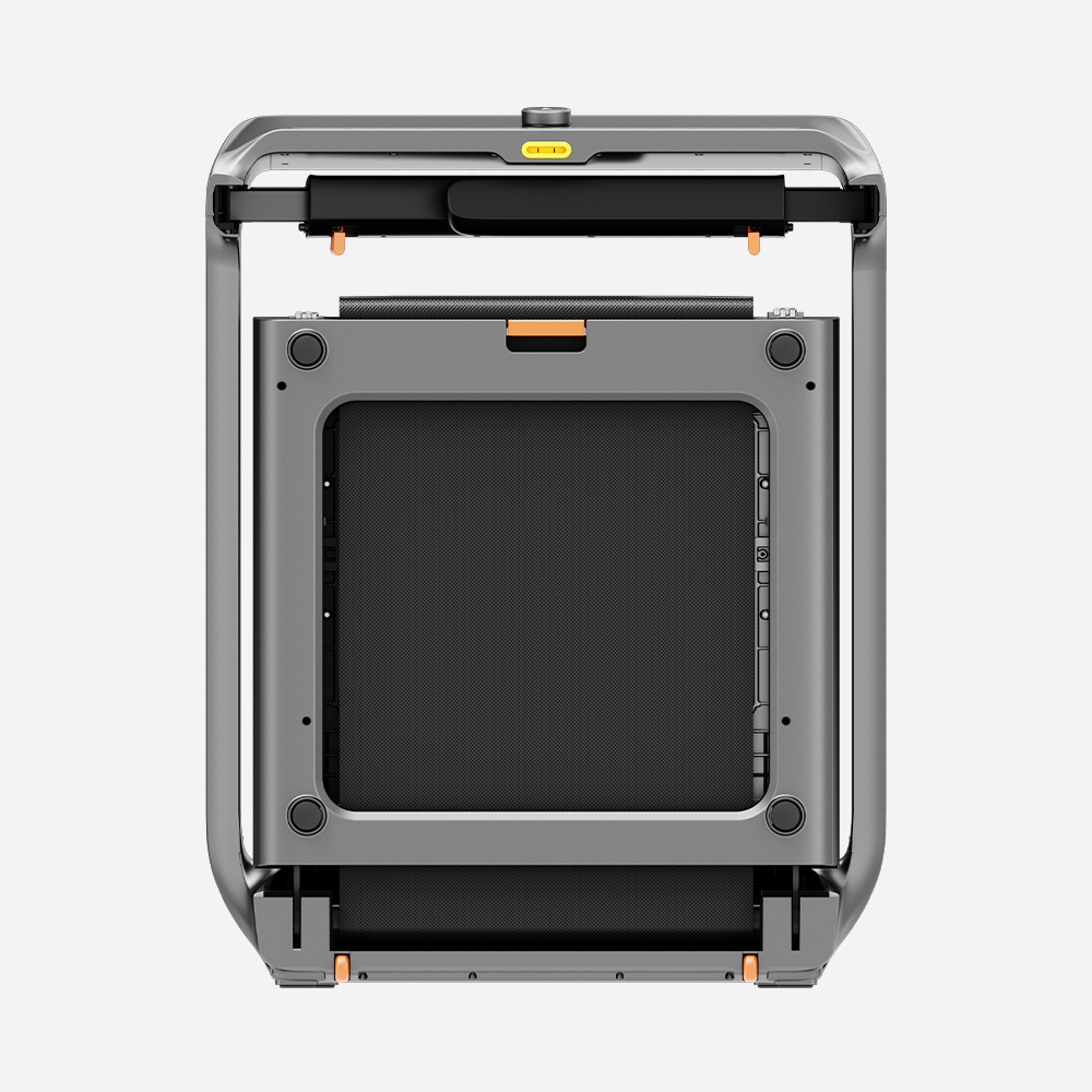 Compact folded view of the WalkingPad X218 Foldable Treadmill
