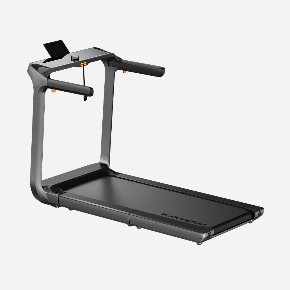 Full view of WalkingPad X218 Foldable Treadmill showing slim profile and compact frame