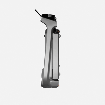 WalkingPad X218 shown in folding motion for space-saving vertical storage