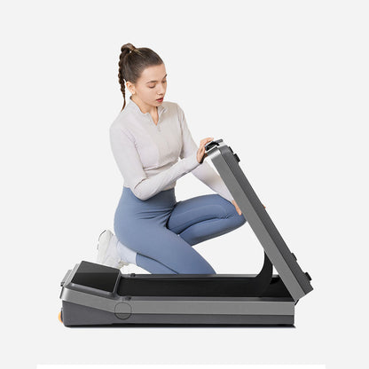 Convenient foldable design of the WalkingPad Z3 treadmill