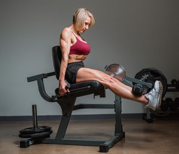 Leg Extension Setup on XMark Machine