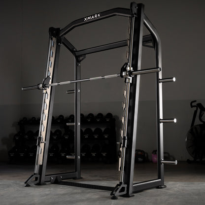 Smith Machine set up in a home gym for full-body workouts